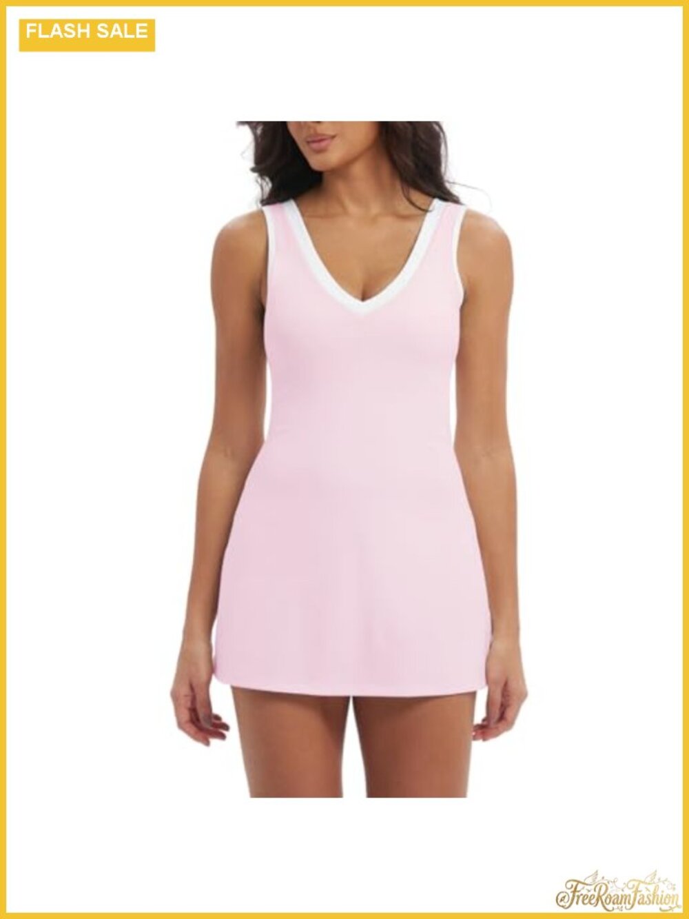 Tennis Dress for Women with Shorts Athletic Golf Active Workout Dress with